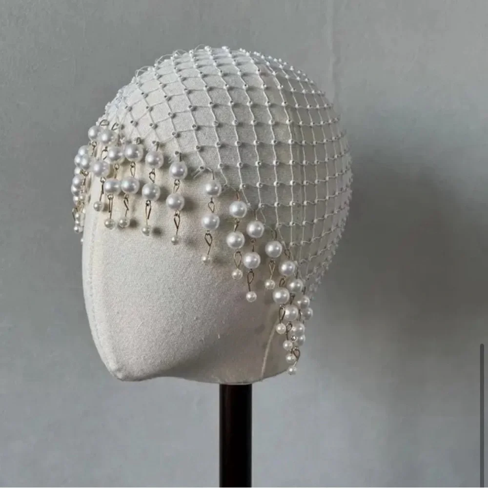 Handmade Wedding Pearl headpiece